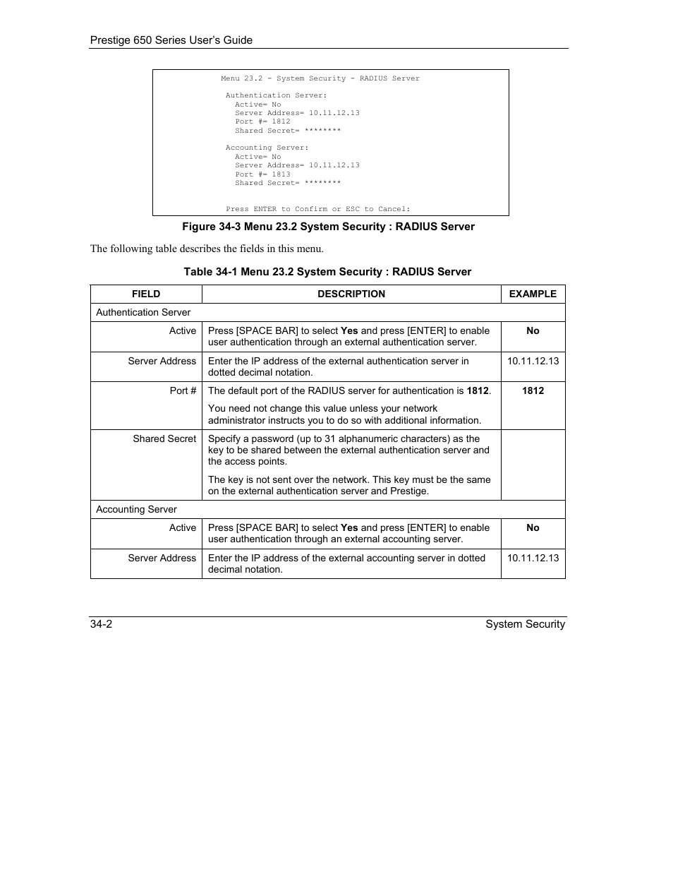 ZyXEL Communications 650 Series User Manual | Page 370 / 513
