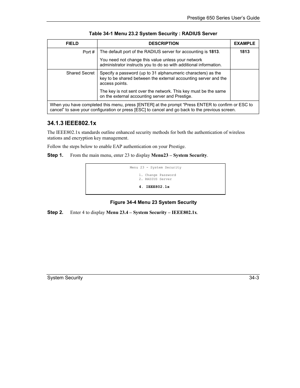 ZyXEL Communications 650 Series User Manual | Page 371 / 513