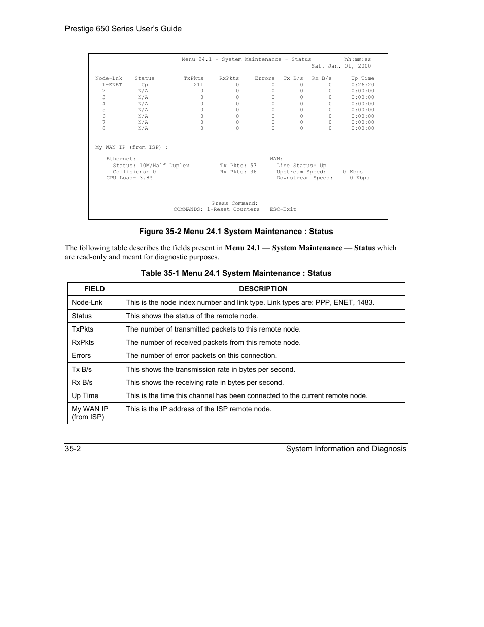 ZyXEL Communications 650 Series User Manual | Page 376 / 513