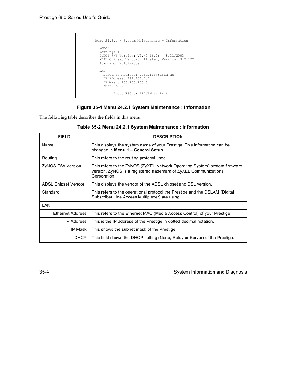 ZyXEL Communications 650 Series User Manual | Page 378 / 513