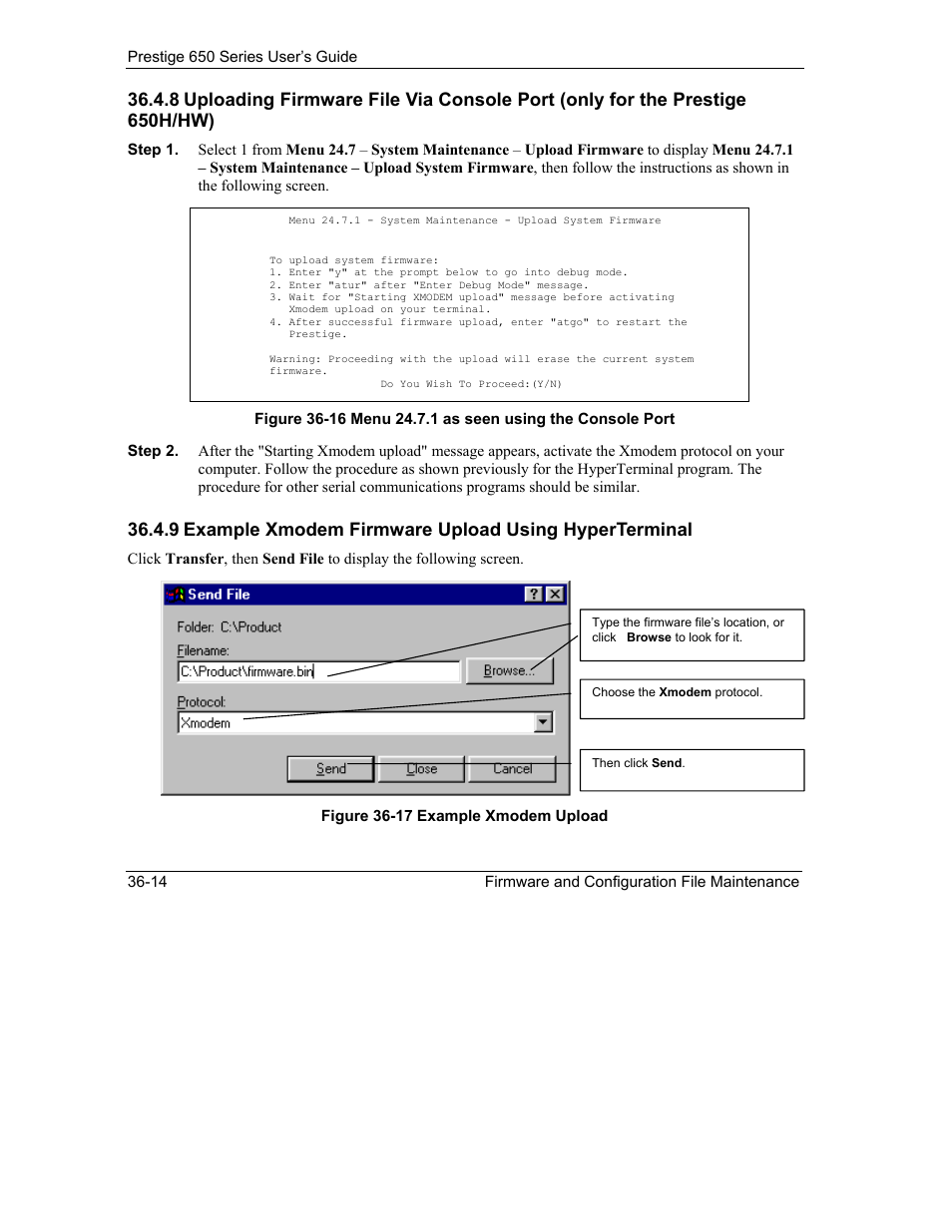 ZyXEL Communications 650 Series User Manual | Page 398 / 513
