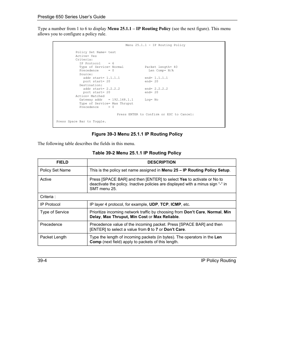 ZyXEL Communications 650 Series User Manual | Page 414 / 513