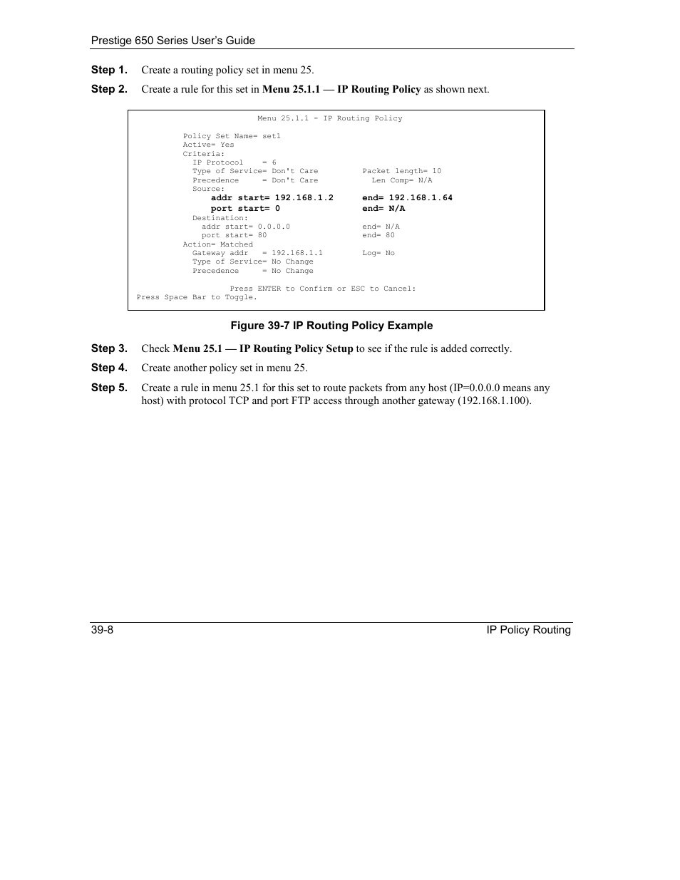 ZyXEL Communications 650 Series User Manual | Page 418 / 513
