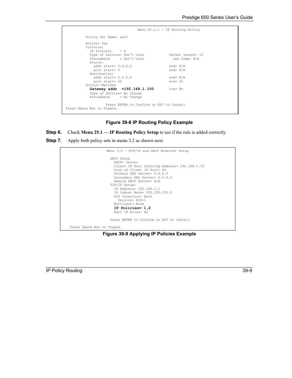 ZyXEL Communications 650 Series User Manual | Page 419 / 513