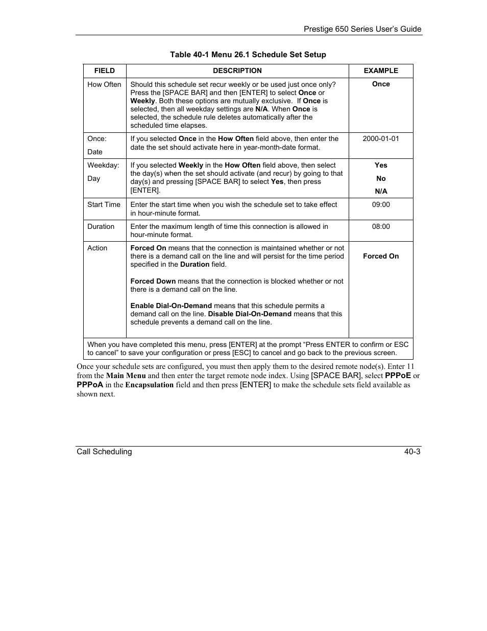 ZyXEL Communications 650 Series User Manual | Page 423 / 513