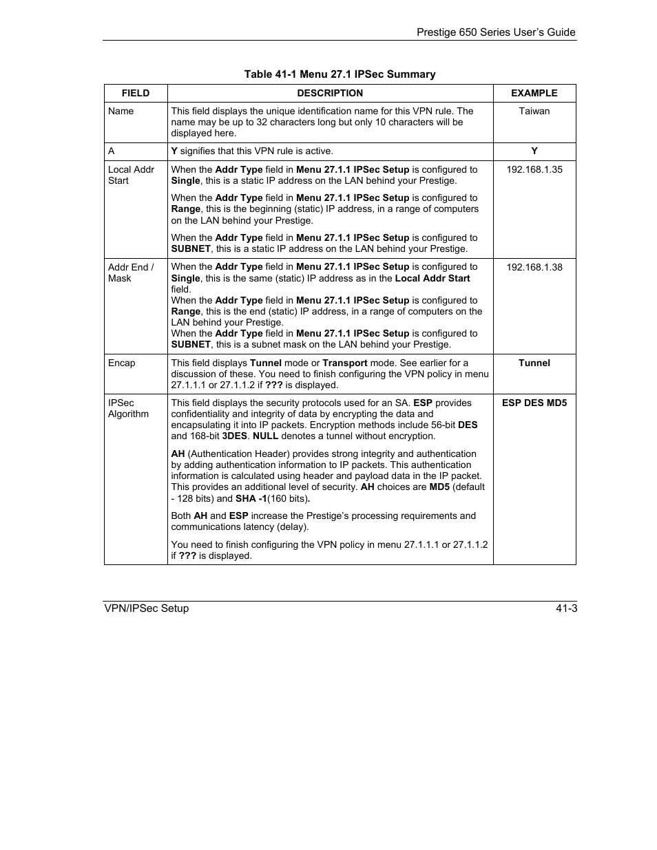 ZyXEL Communications 650 Series User Manual | Page 429 / 513
