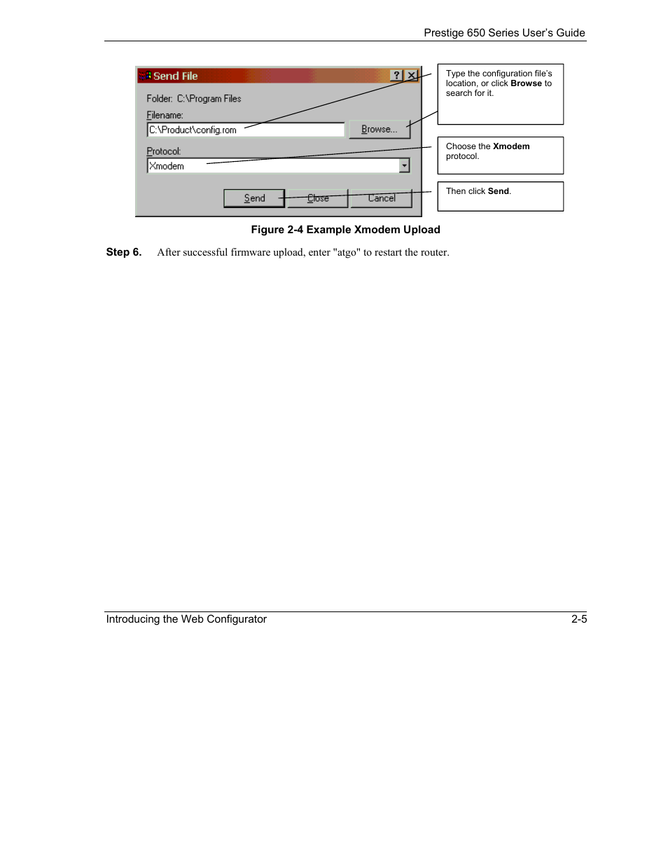ZyXEL Communications 650 Series User Manual | Page 43 / 513
