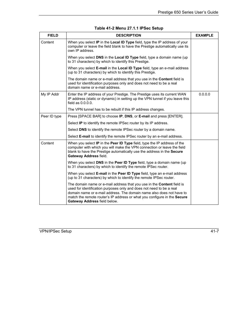 ZyXEL Communications 650 Series User Manual | Page 433 / 513