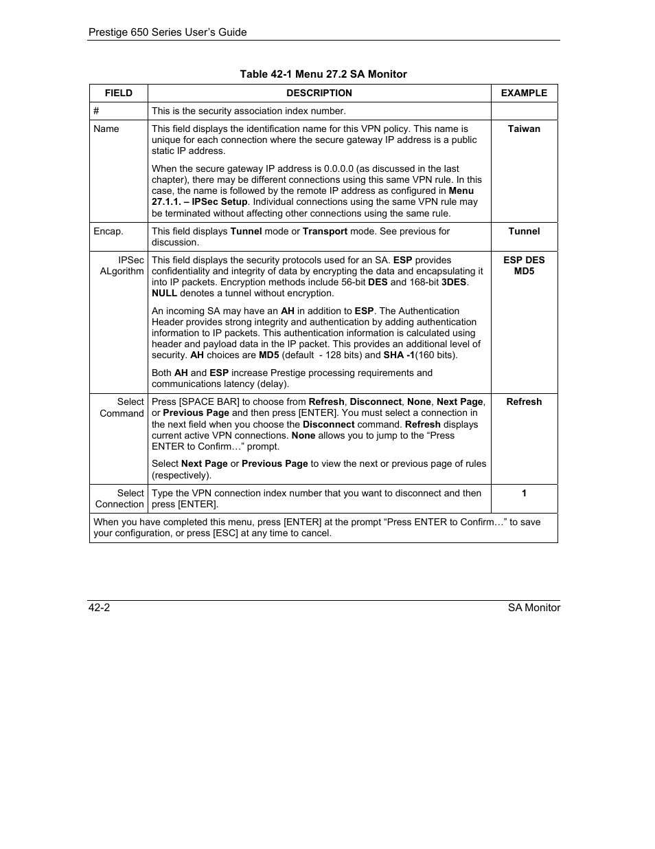 ZyXEL Communications 650 Series User Manual | Page 444 / 513