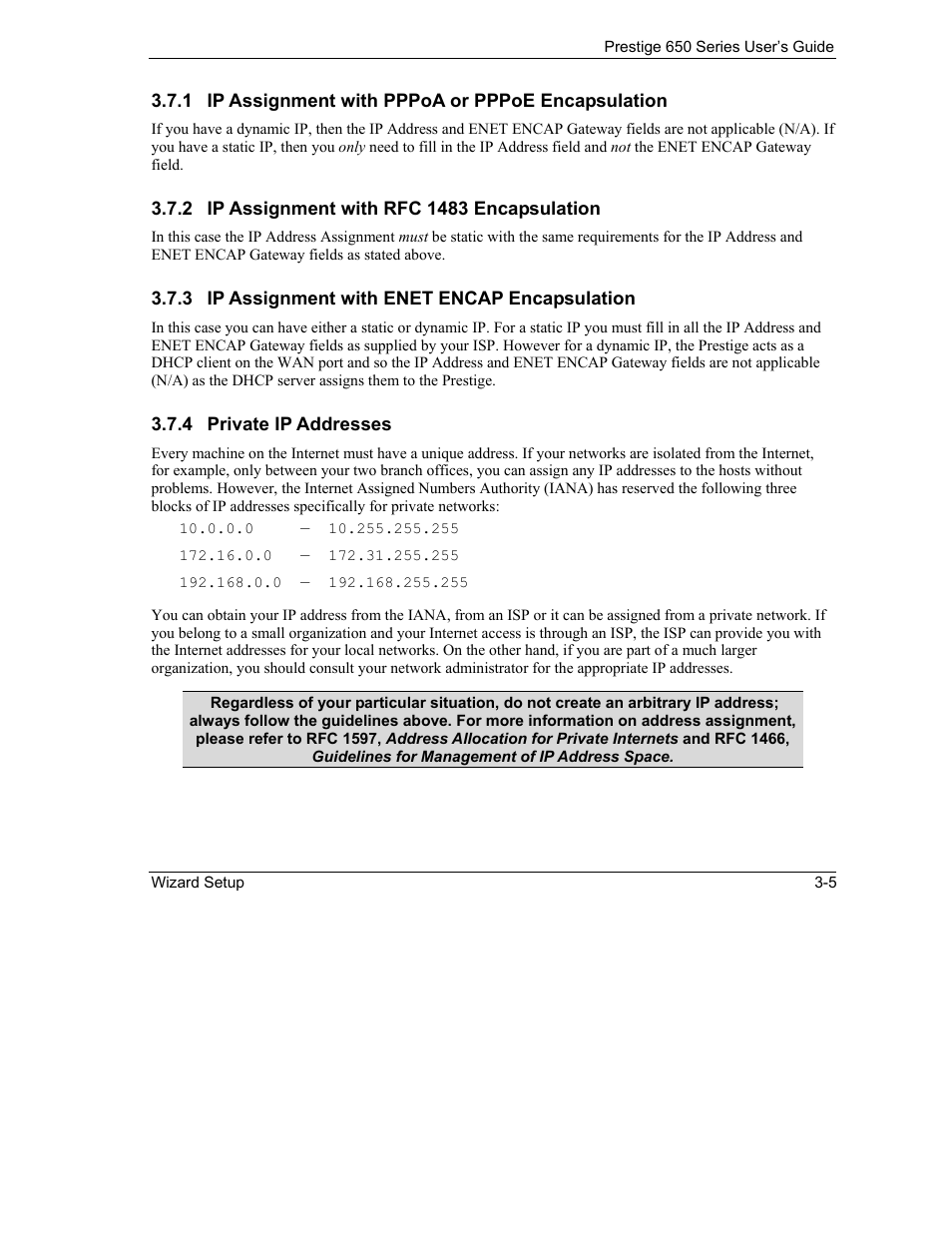 ZyXEL Communications 650 Series User Manual | Page 49 / 513