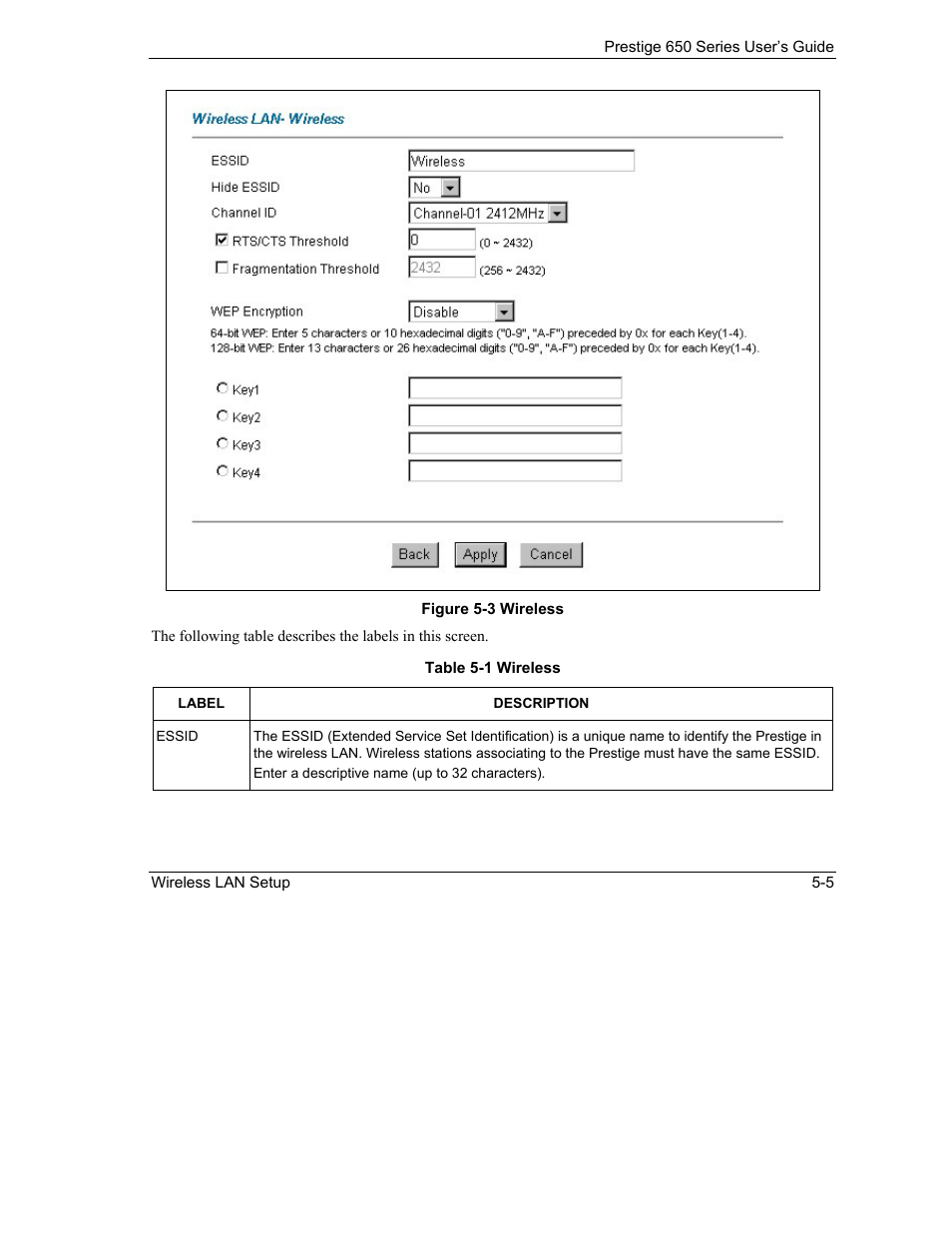 ZyXEL Communications 650 Series User Manual | Page 73 / 513
