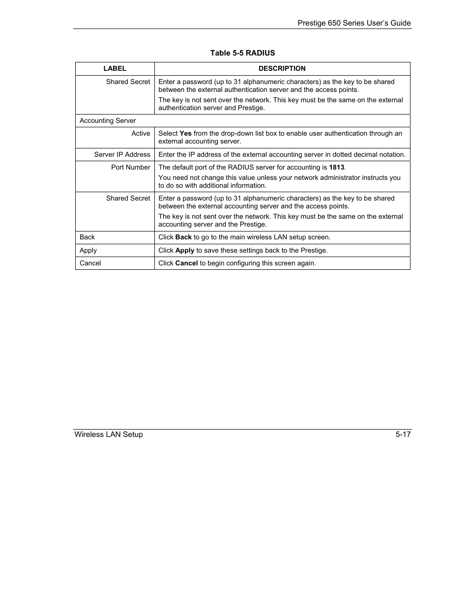 ZyXEL Communications 650 Series User Manual | Page 85 / 513
