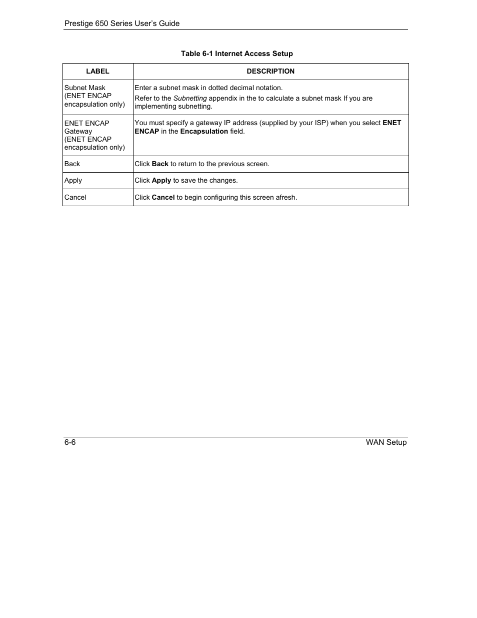 ZyXEL Communications 650 Series User Manual | Page 92 / 513