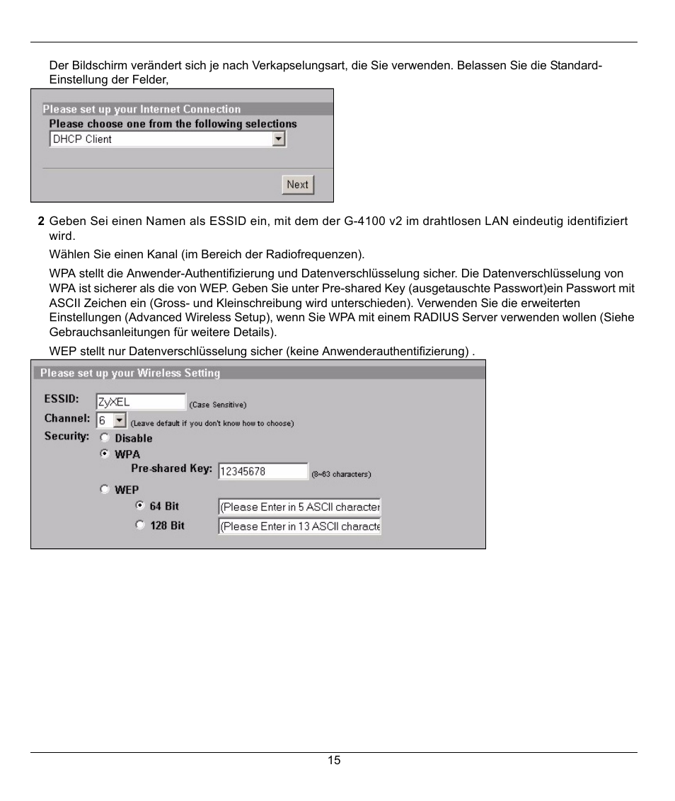 ZyXEL Communications G-4100 User Manual | Page 15 / 93