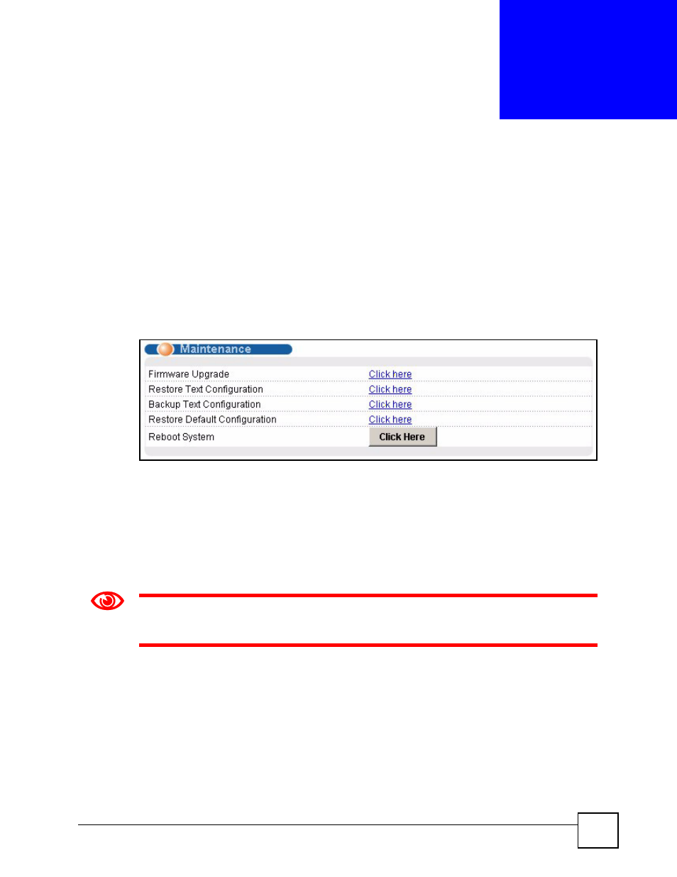 Maintenance, 1 maintenance screen, 2 firmware upgrade screen | Chapter 36 maintenance, Figure 119 maintenance, Maintenance (237) | ZyXEL Communications IES-612-51A User Manual | Page 237 / 444