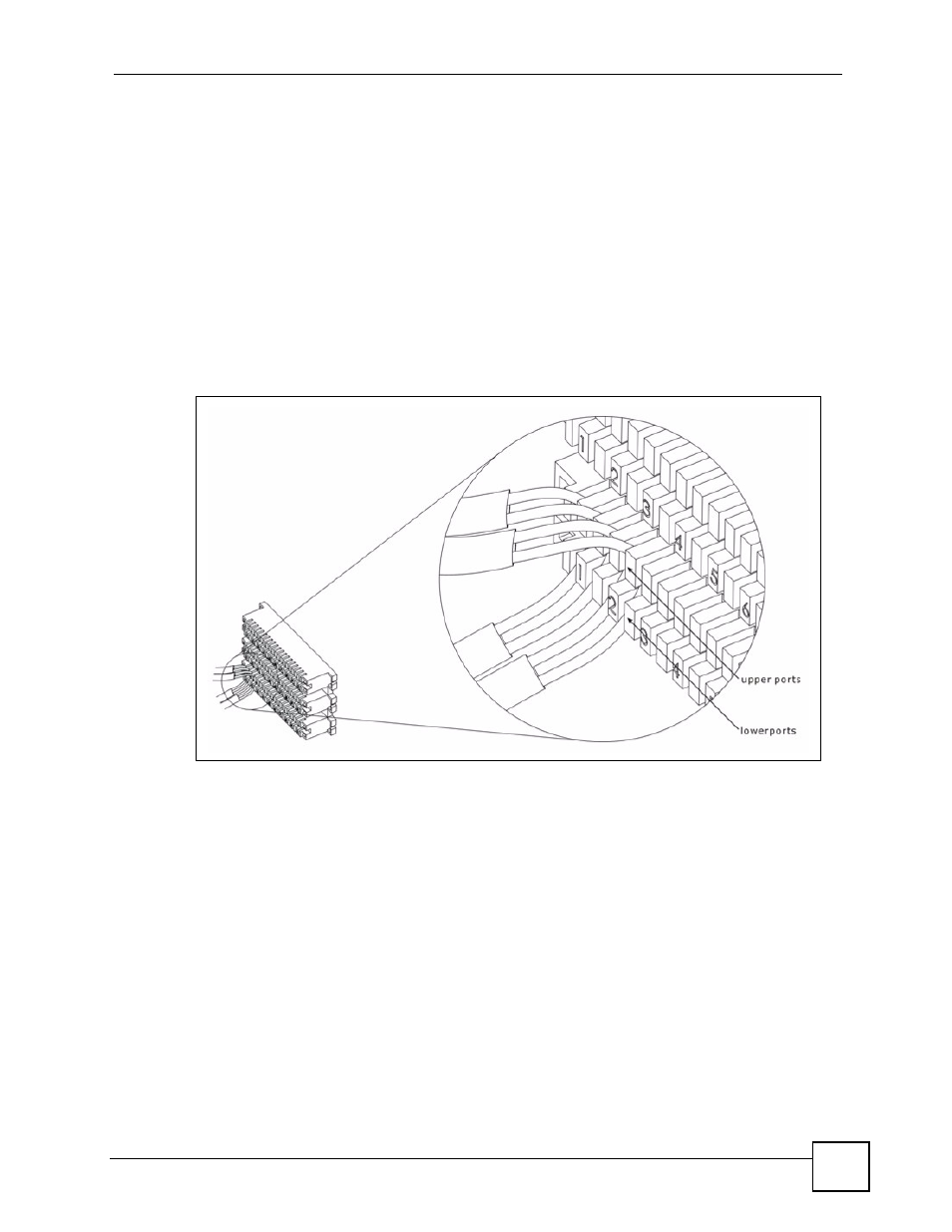 2 lan port (ethernet) connection, 3 notes about mdfs (main distribution frames), 4 telco-50 cables | Figure 7 mdf wiring | ZyXEL Communications IES-612-51A User Manual | Page 51 / 444