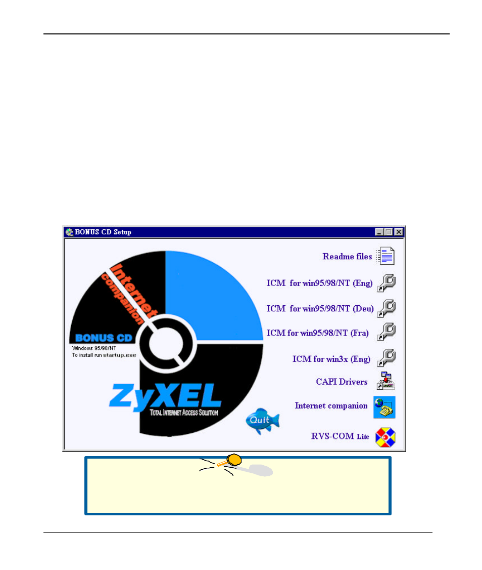 Install windows 95/98/nt driver (inf file) | ZyXEL Communications omni.net D User Manual | Page 11 / 32