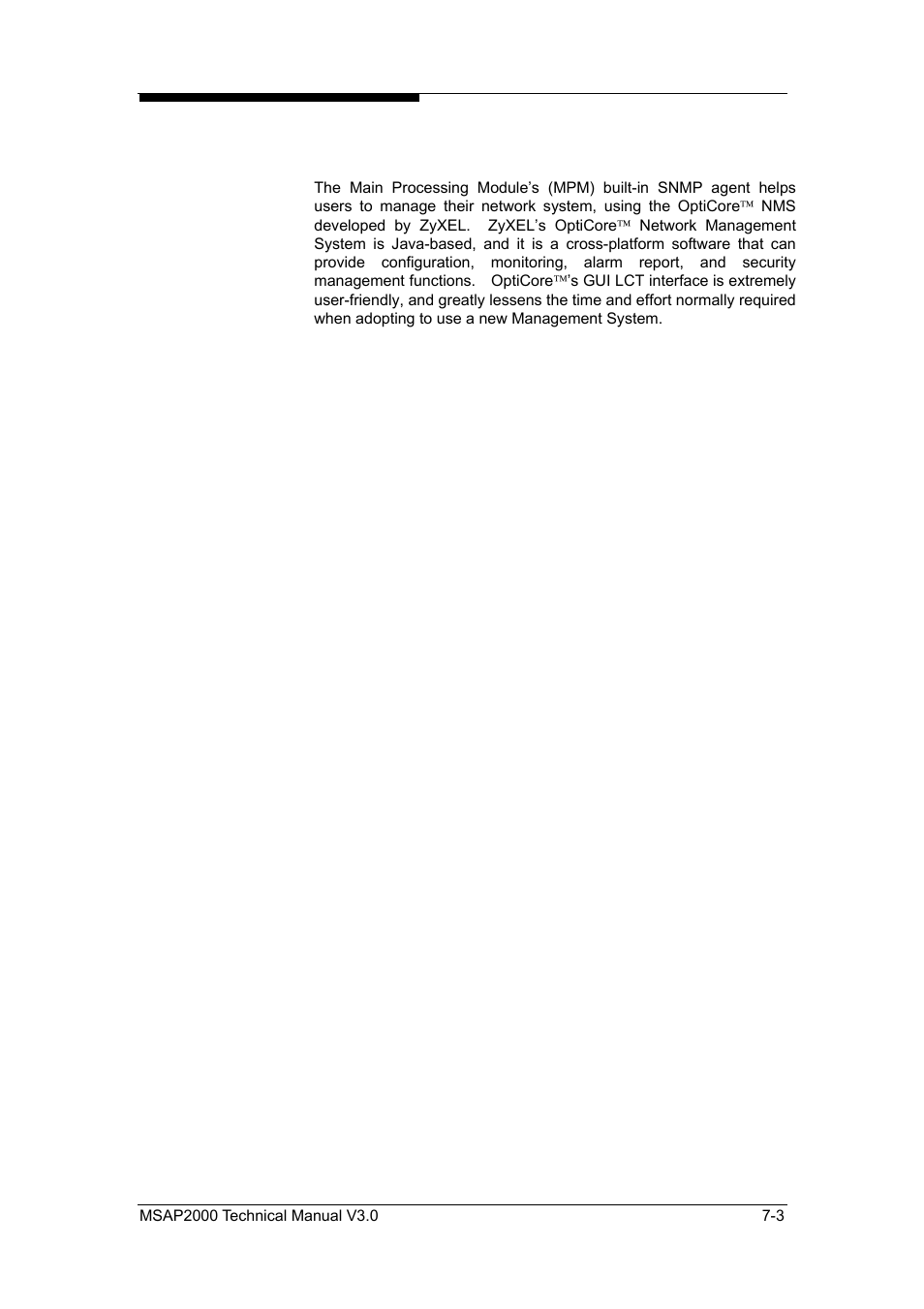 ZyXEL Communications Multi-service Access Platform MSAP2000 User Manual | Page 110 / 243