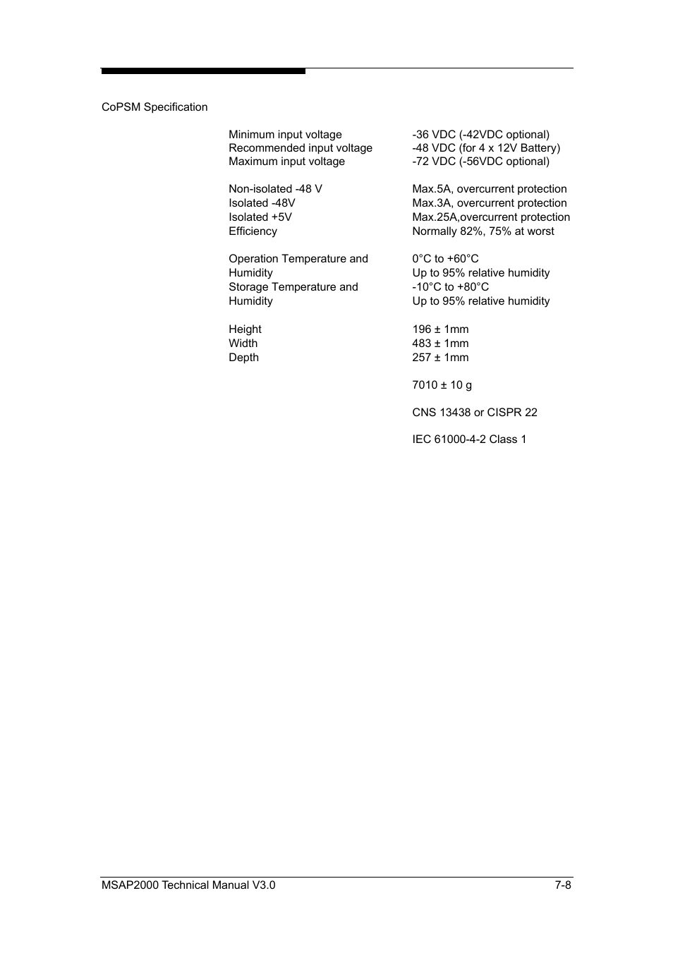 ZyXEL Communications Multi-service Access Platform MSAP2000 User Manual | Page 115 / 243