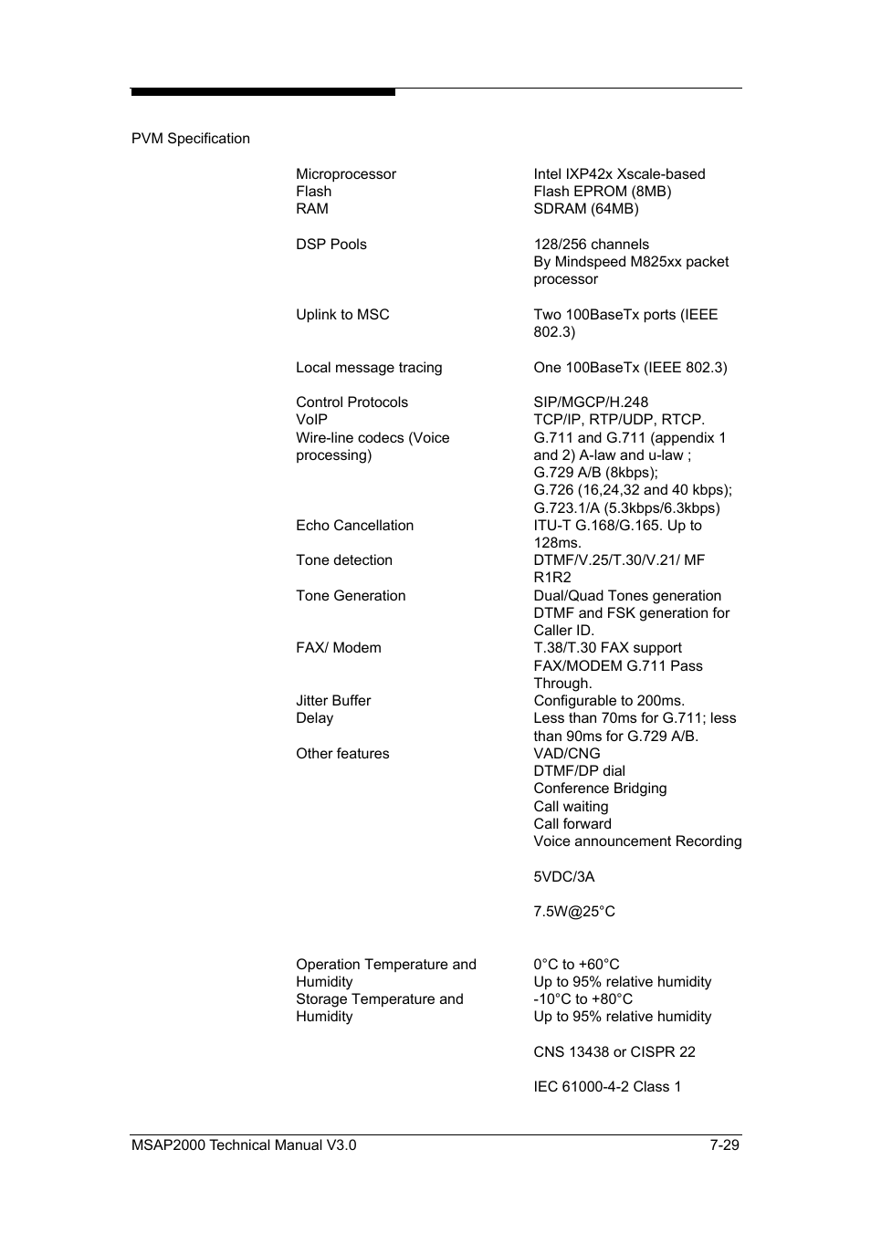 ZyXEL Communications Multi-service Access Platform MSAP2000 User Manual | Page 136 / 243