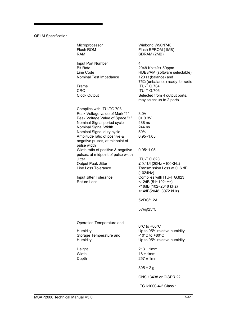 ZyXEL Communications Multi-service Access Platform MSAP2000 User Manual | Page 148 / 243