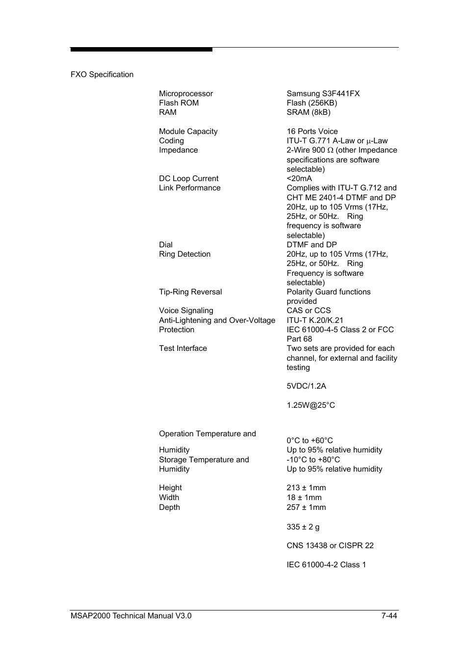ZyXEL Communications Multi-service Access Platform MSAP2000 User Manual | Page 151 / 243