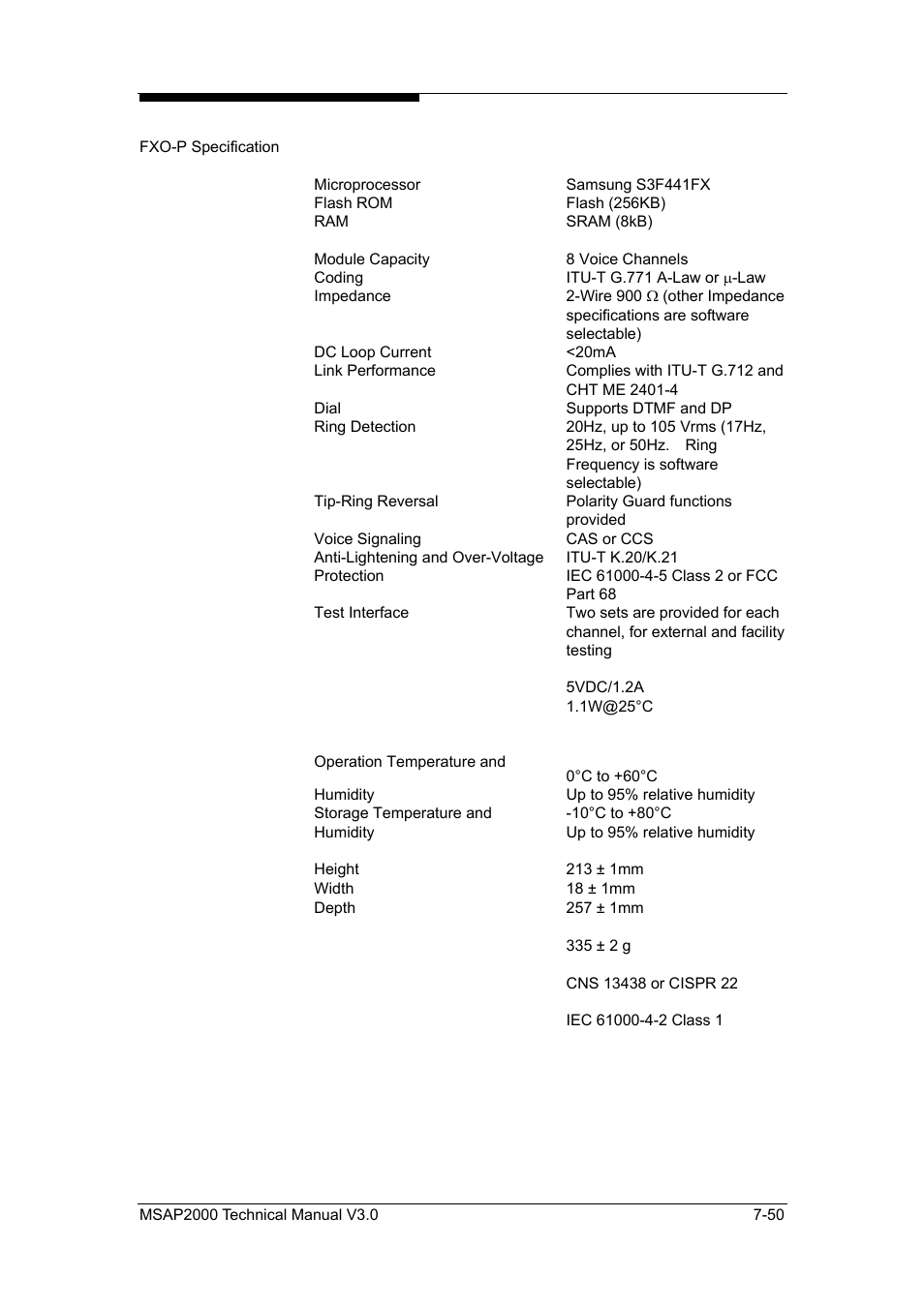 ZyXEL Communications Multi-service Access Platform MSAP2000 User Manual | Page 157 / 243