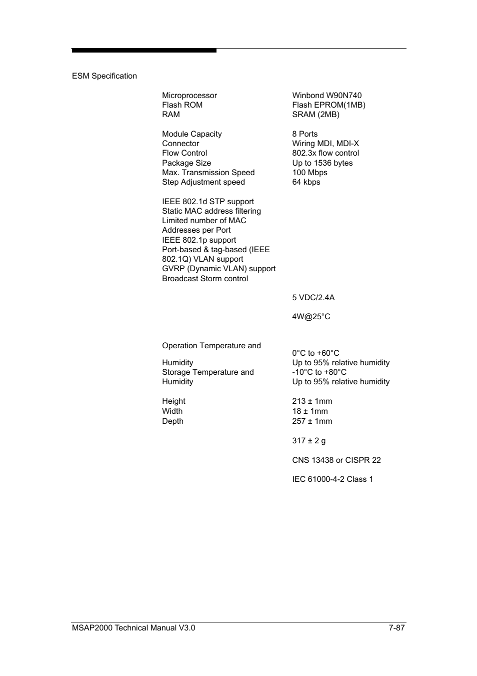ZyXEL Communications Multi-service Access Platform MSAP2000 User Manual | Page 194 / 243
