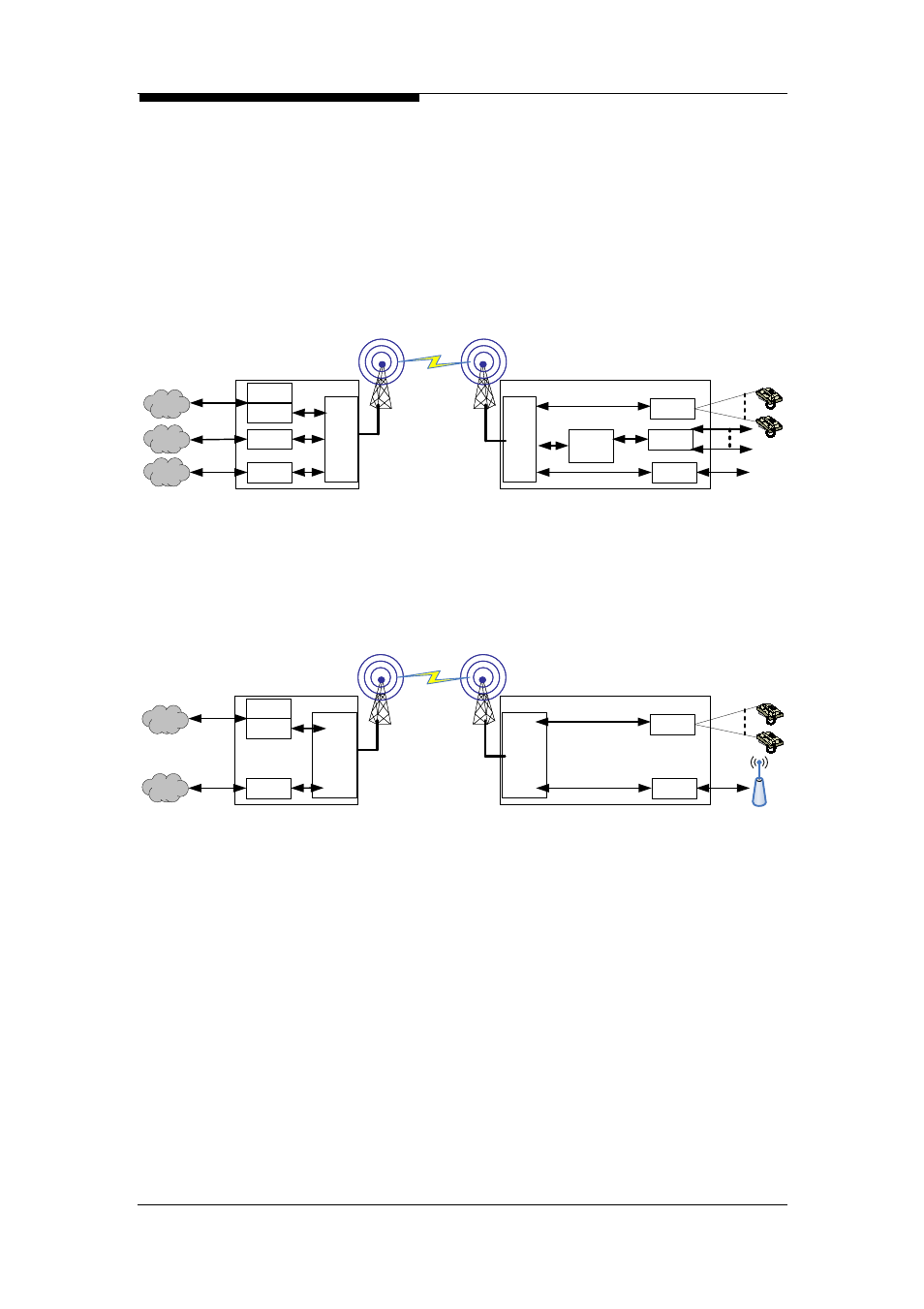 Microwave radio application, Application and services | ZyXEL Communications Multi-service Access Platform MSAP2000 User Manual | Page 48 / 243