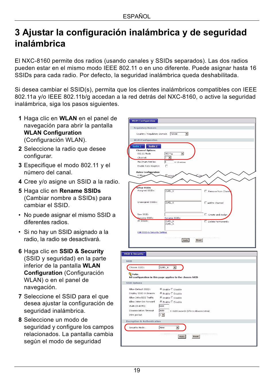 ZyXEL Communications Network Device NXC-8160s User Manual | Page 20 / 67