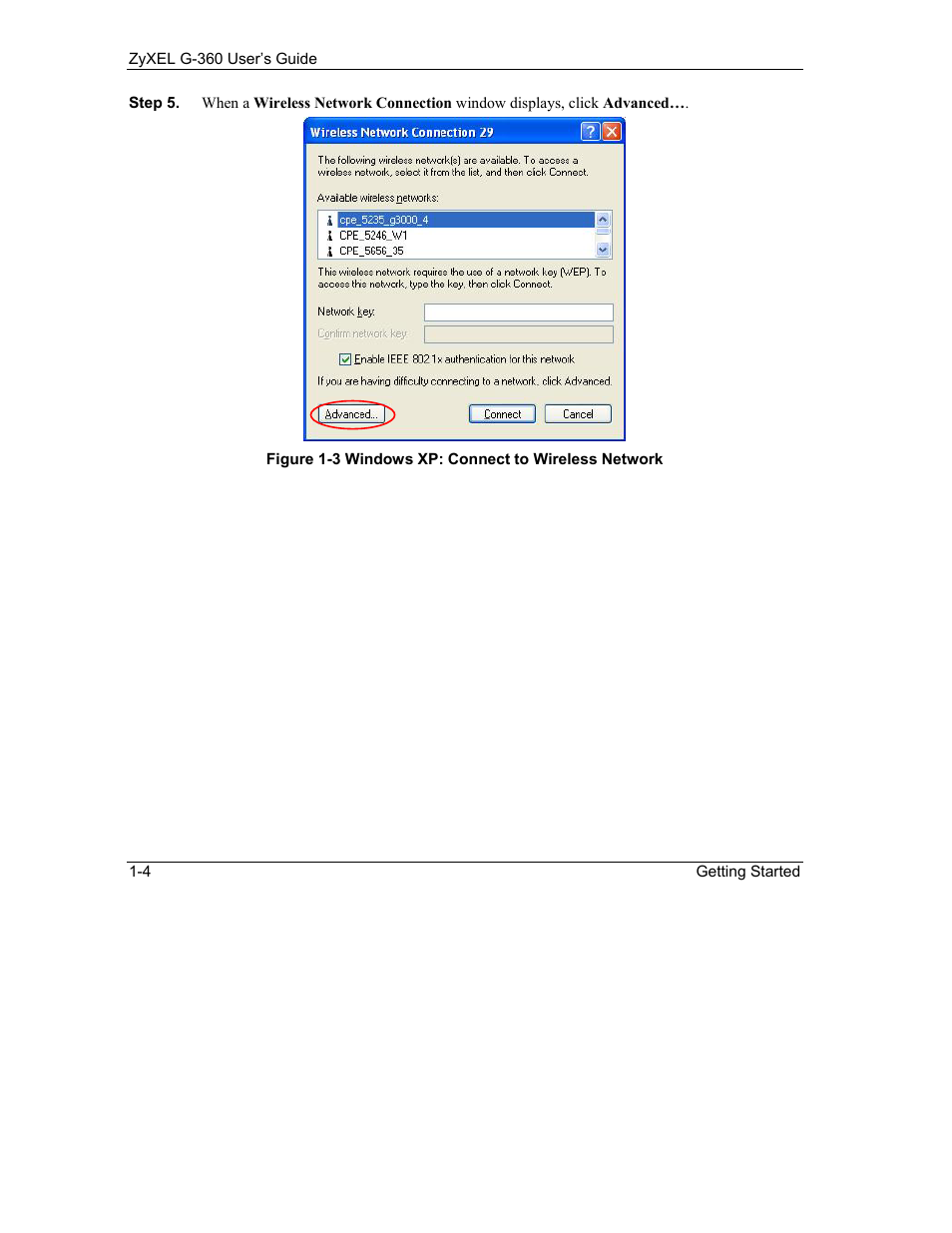 ZyXEL Communications G-360 User Manual | Page 18 / 65