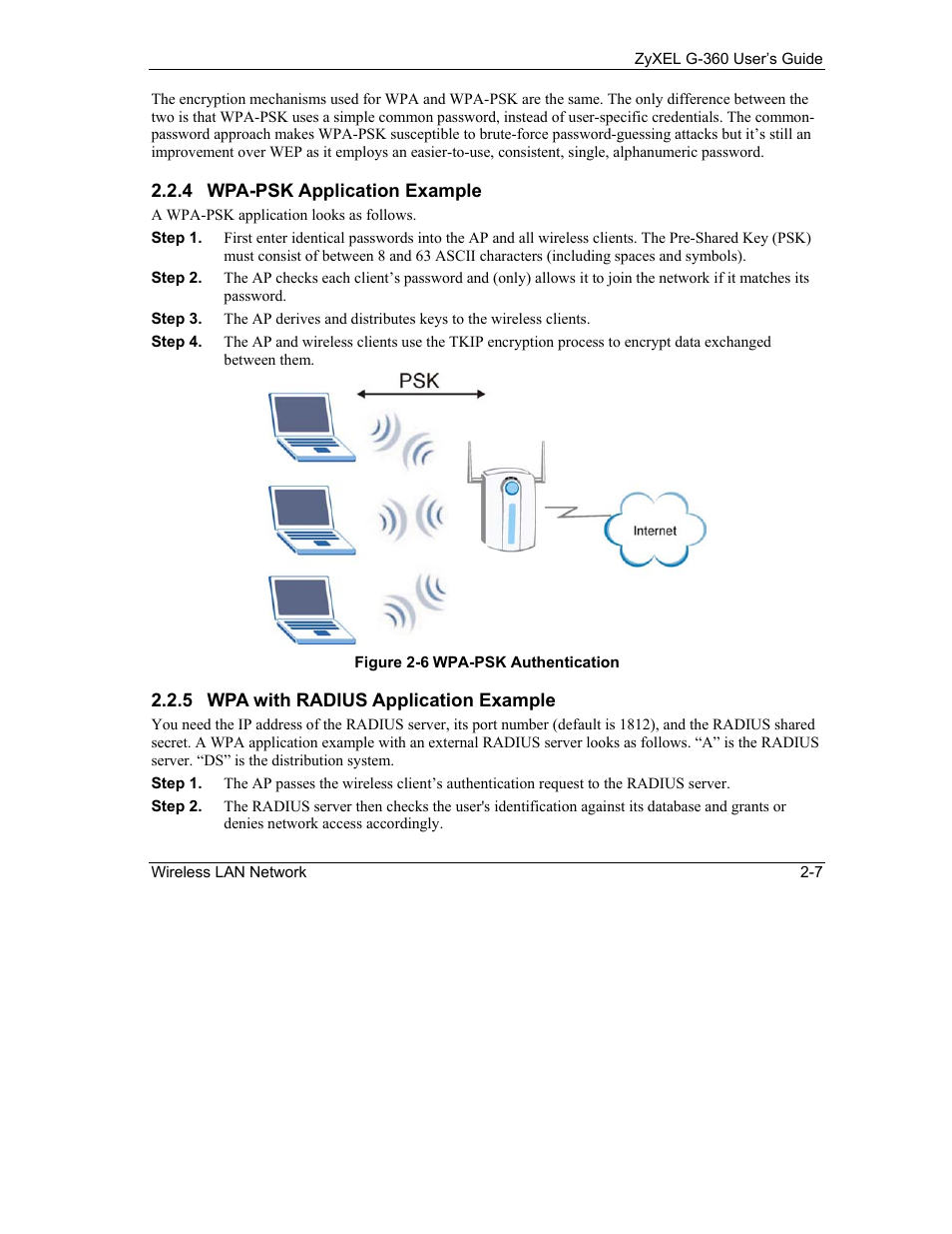 ZyXEL Communications G-360 User Manual | Page 27 / 65