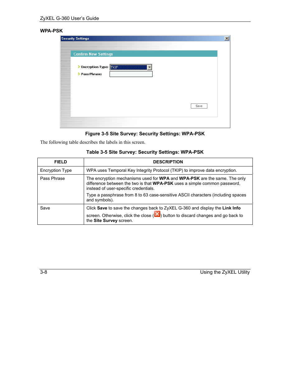 ZyXEL Communications G-360 User Manual | Page 38 / 65