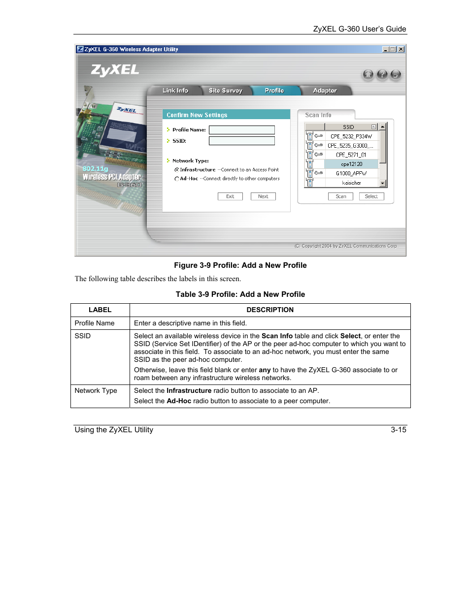 ZyXEL Communications G-360 User Manual | Page 45 / 65