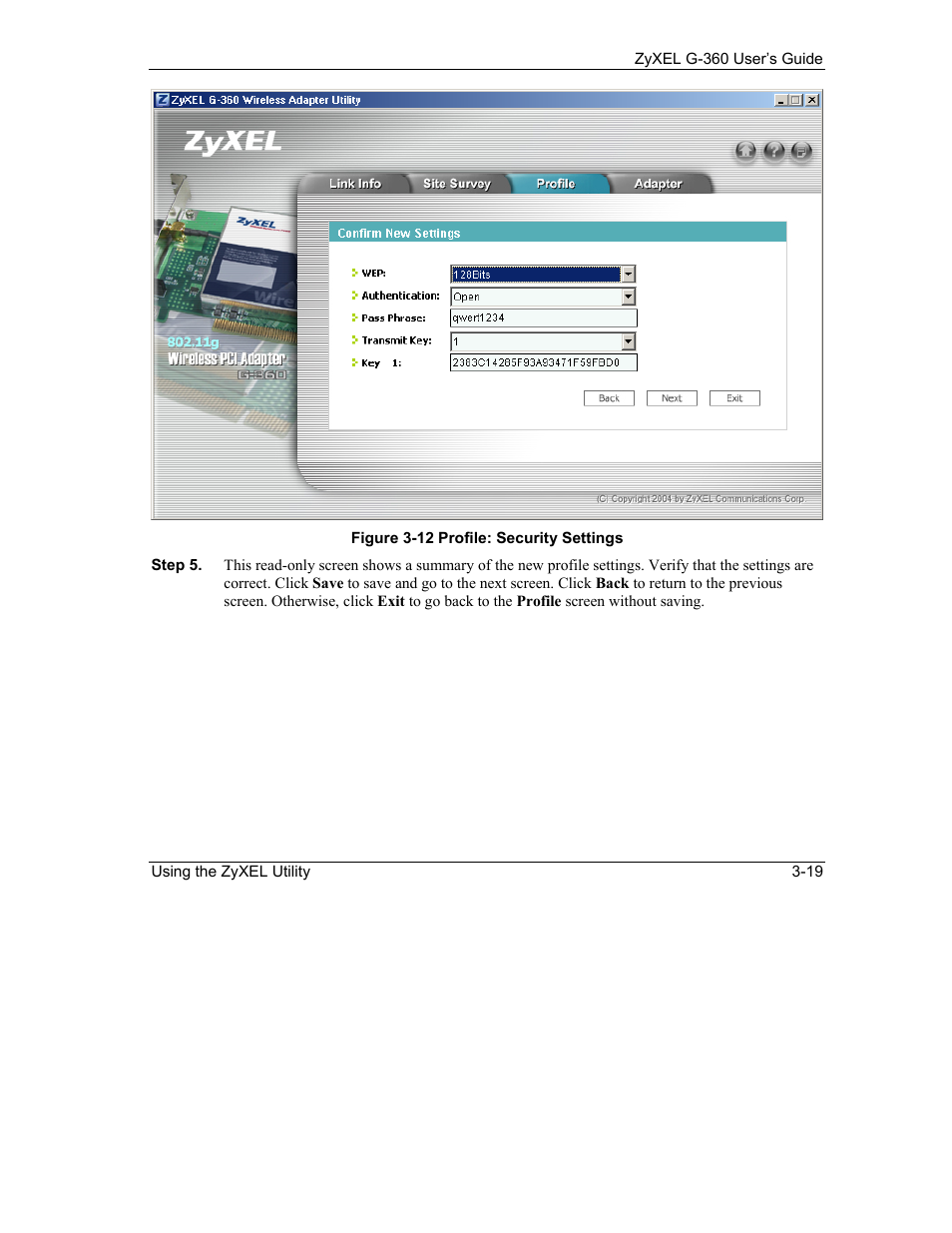 ZyXEL Communications G-360 User Manual | Page 49 / 65