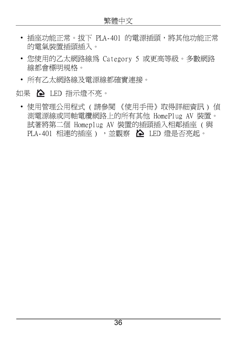 ZyXEL Communications PLA-401 User Manual | Page 37 / 37