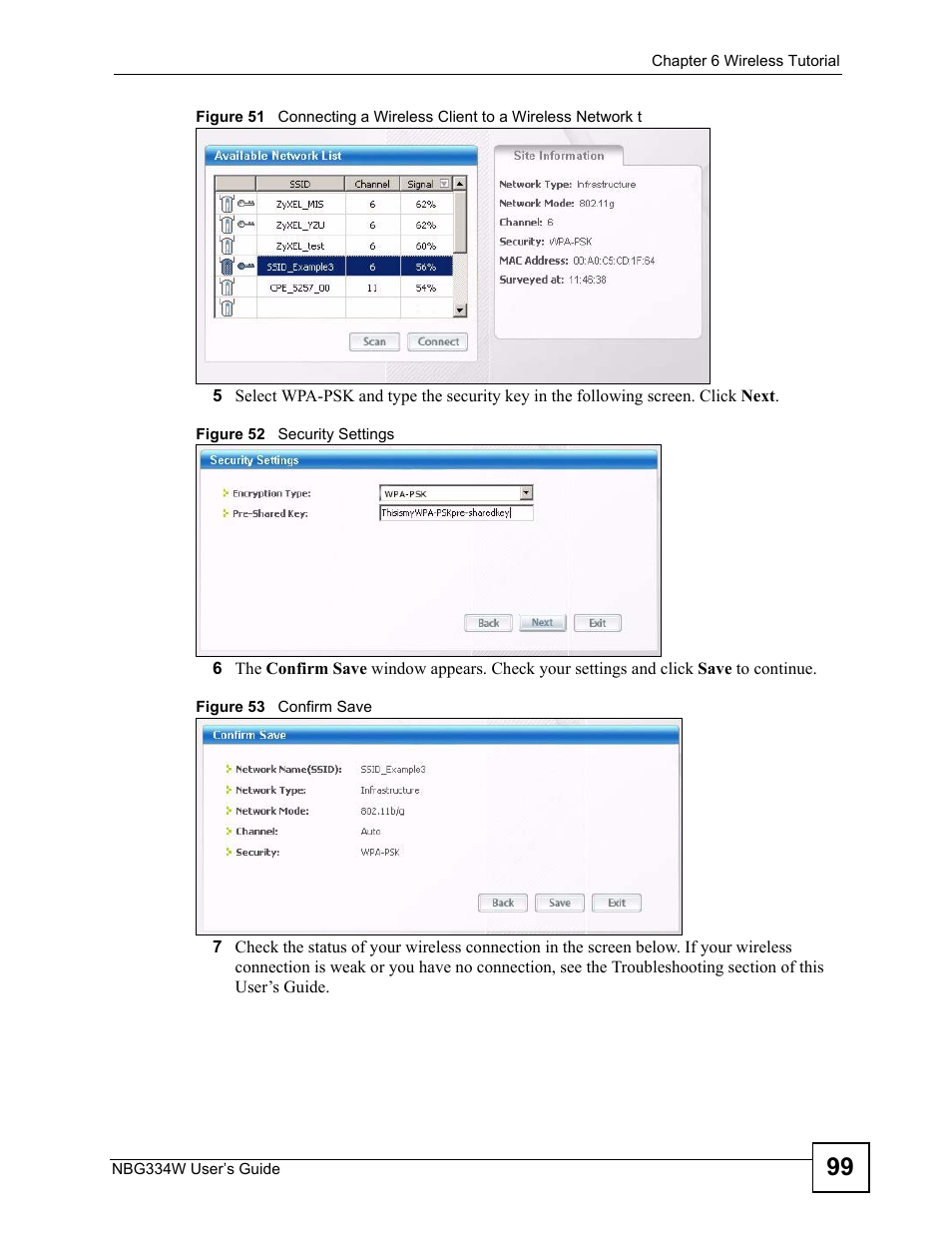 ZyXEL Communications NBG334W User Manual | Page 99 / 296