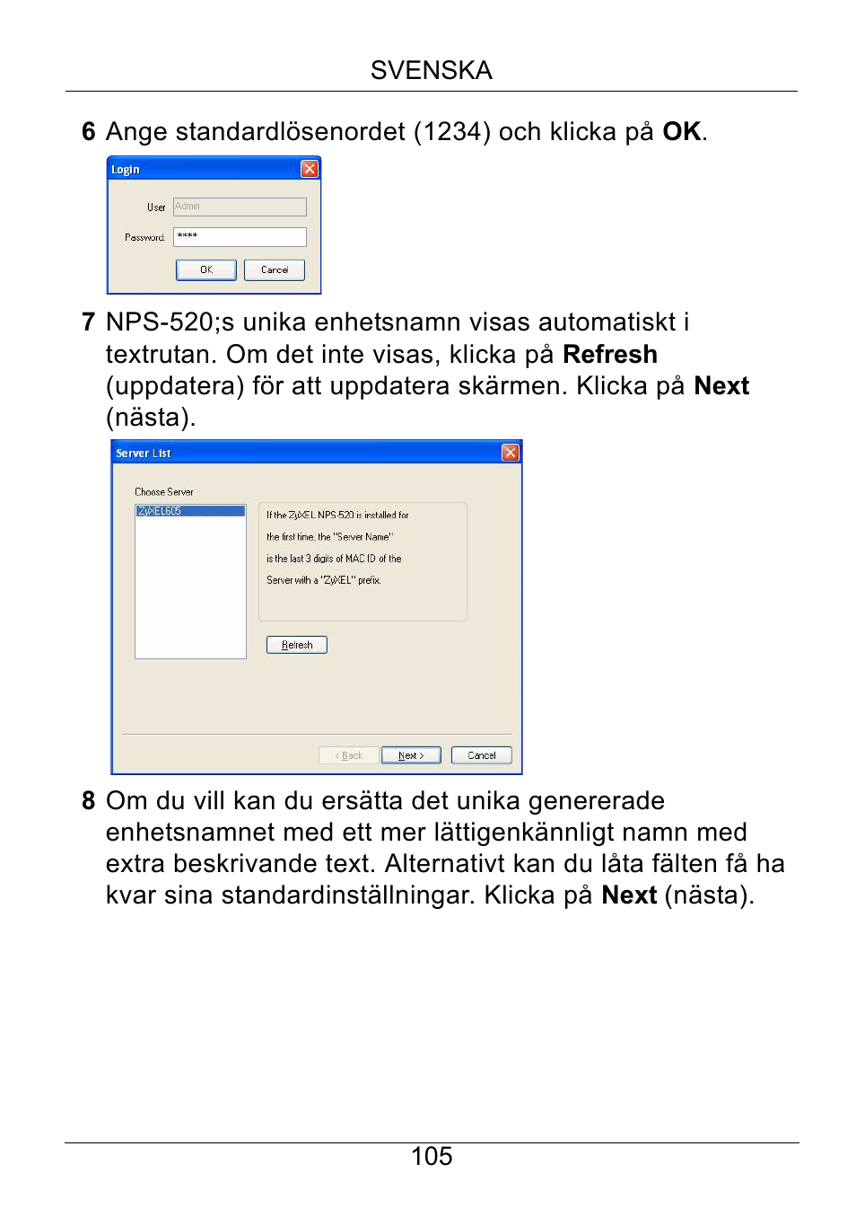 ZyXEL Communications NPS-520 User Manual | Page 106 / 115