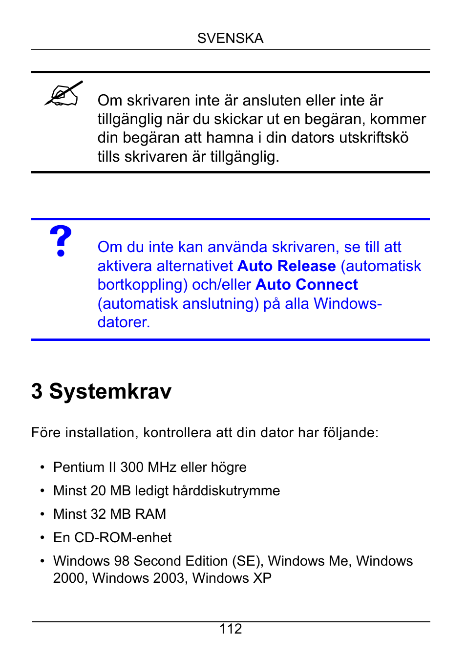 3 systemkrav | ZyXEL Communications NPS-520 User Manual | Page 113 / 115