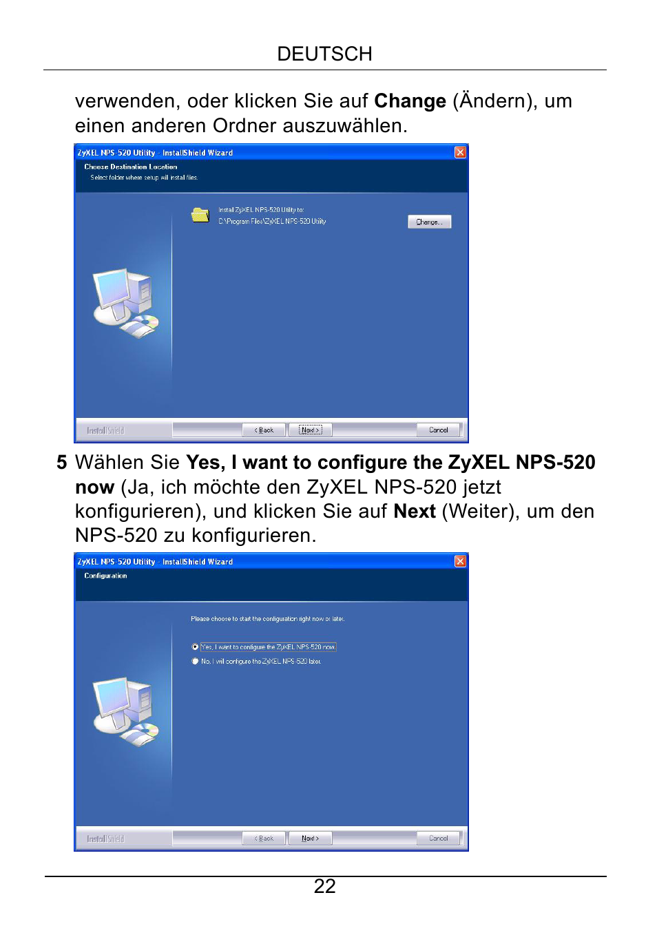 ZyXEL Communications NPS-520 User Manual | Page 23 / 115