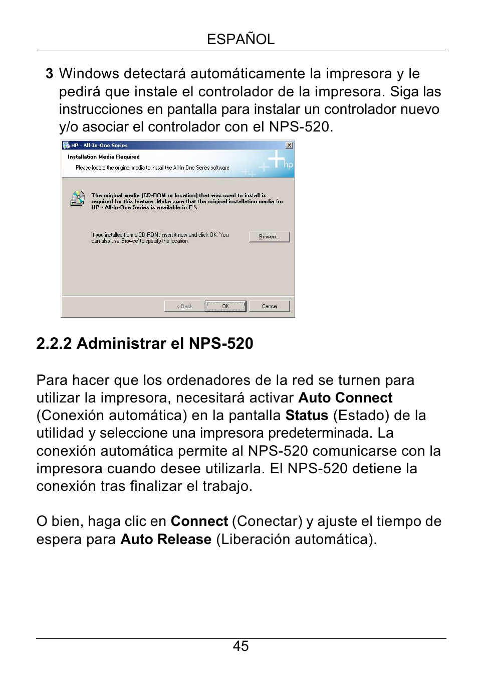 ZyXEL Communications NPS-520 User Manual | Page 46 / 115