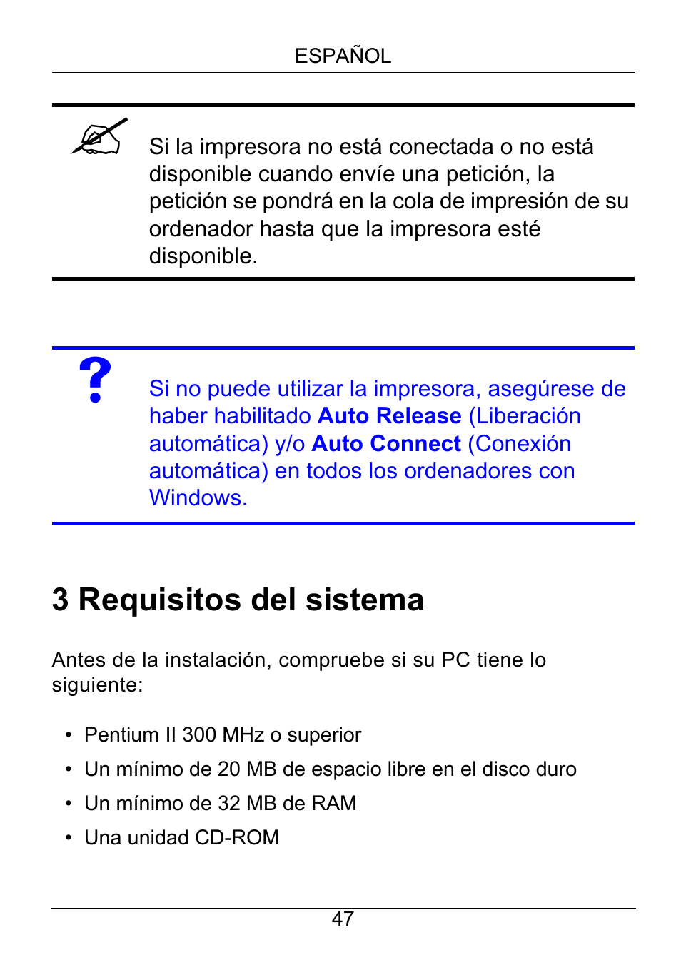3 requisitos del sistema | ZyXEL Communications NPS-520 User Manual | Page 48 / 115