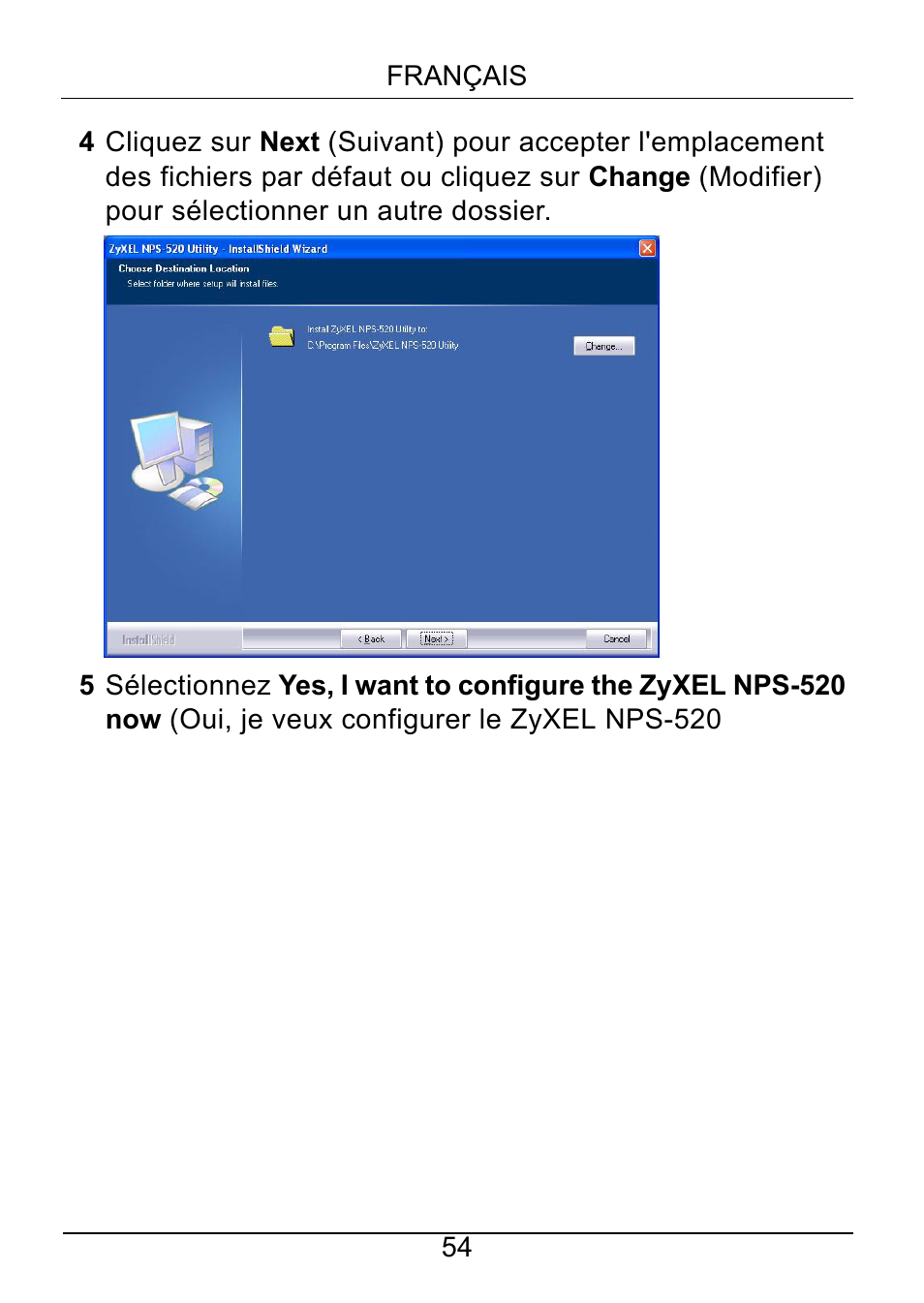 ZyXEL Communications NPS-520 User Manual | Page 55 / 115