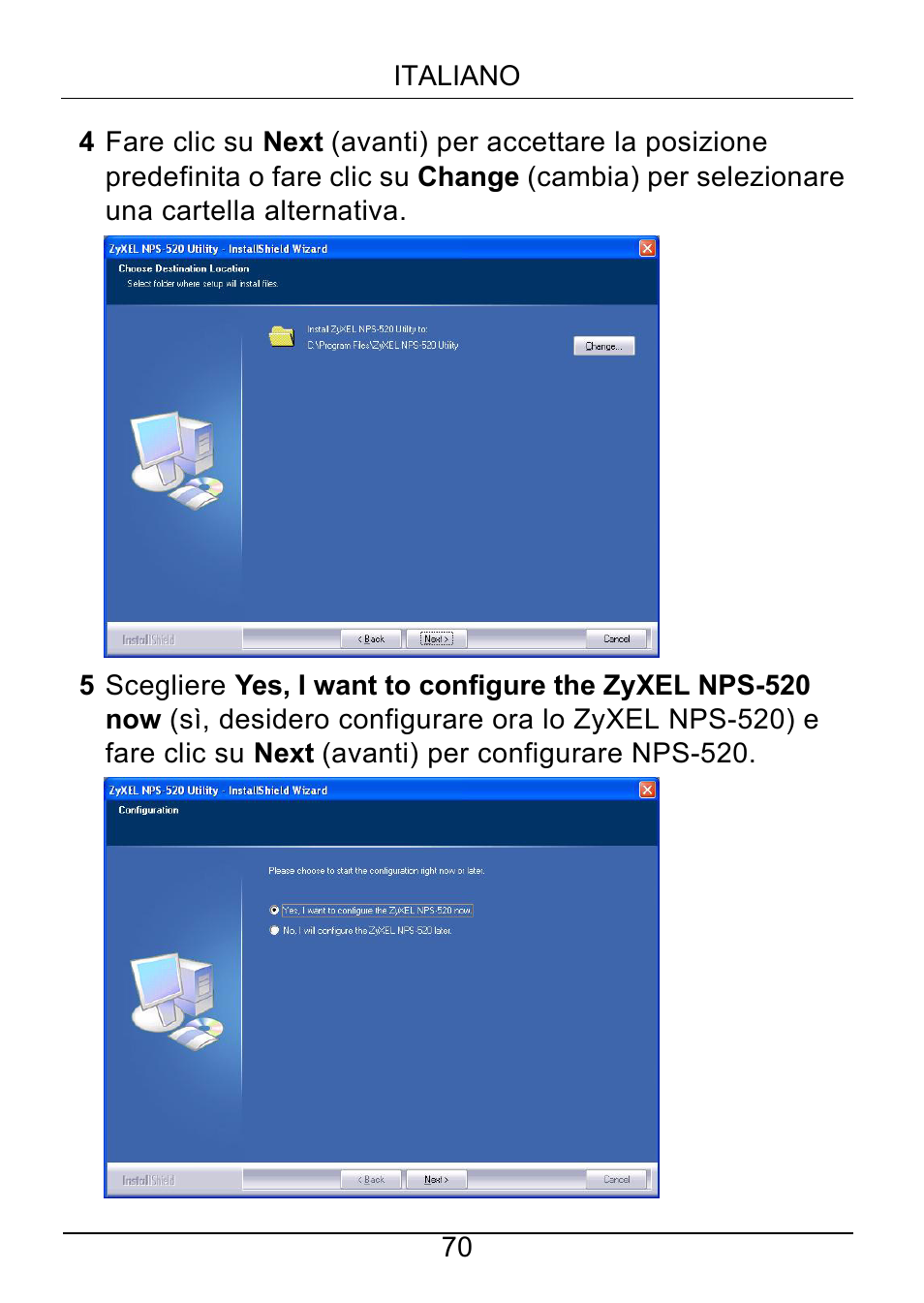 ZyXEL Communications NPS-520 User Manual | Page 71 / 115