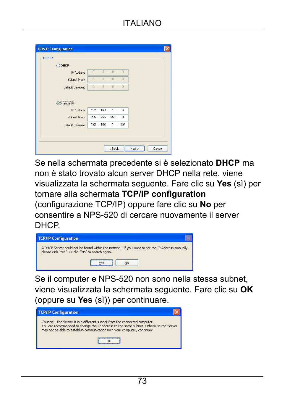 ZyXEL Communications NPS-520 User Manual | Page 74 / 115