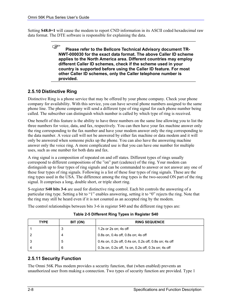 ZyXEL Communications 56K Plus Series User Manual | Page 20 / 66