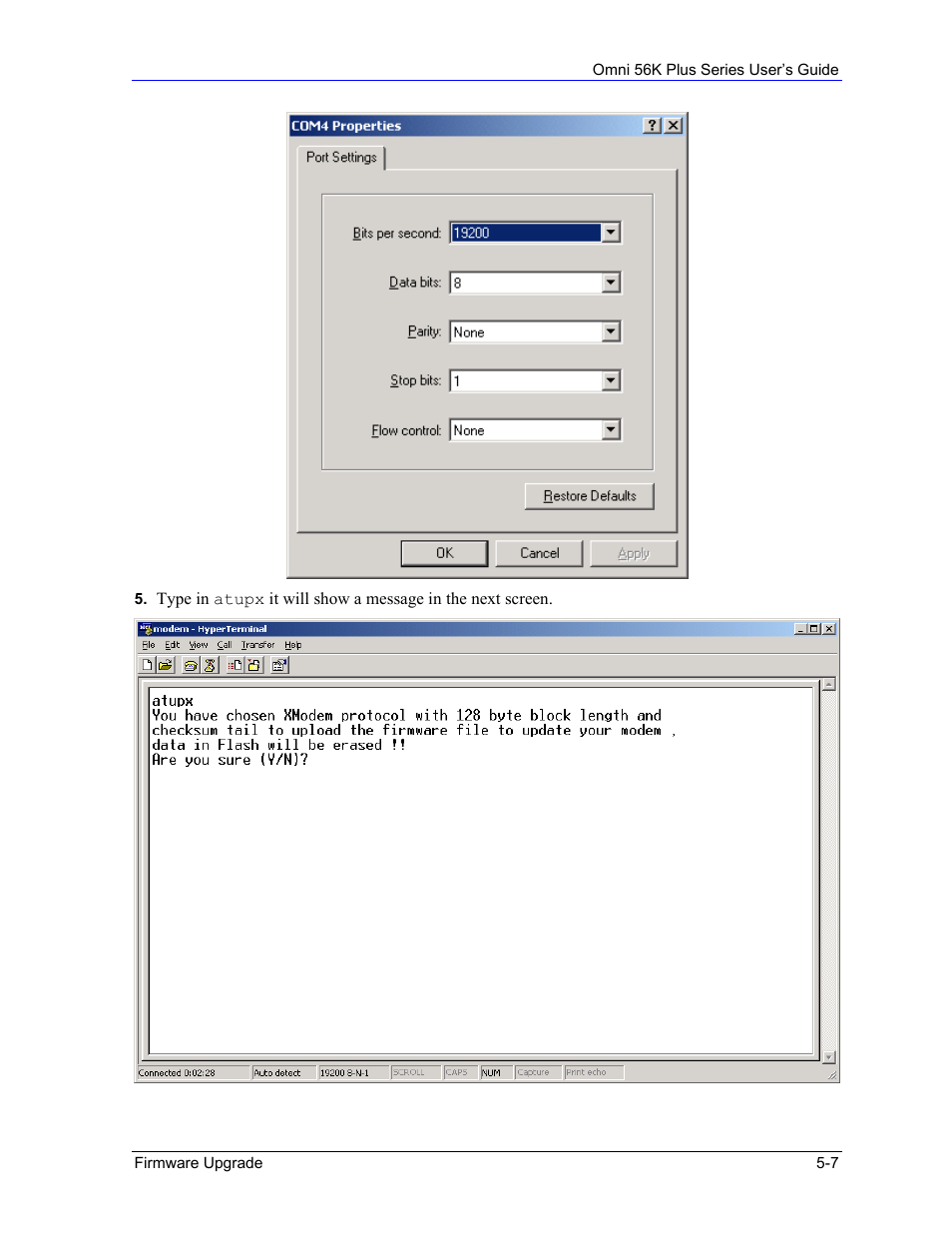 ZyXEL Communications 56K Plus Series User Manual | Page 61 / 66