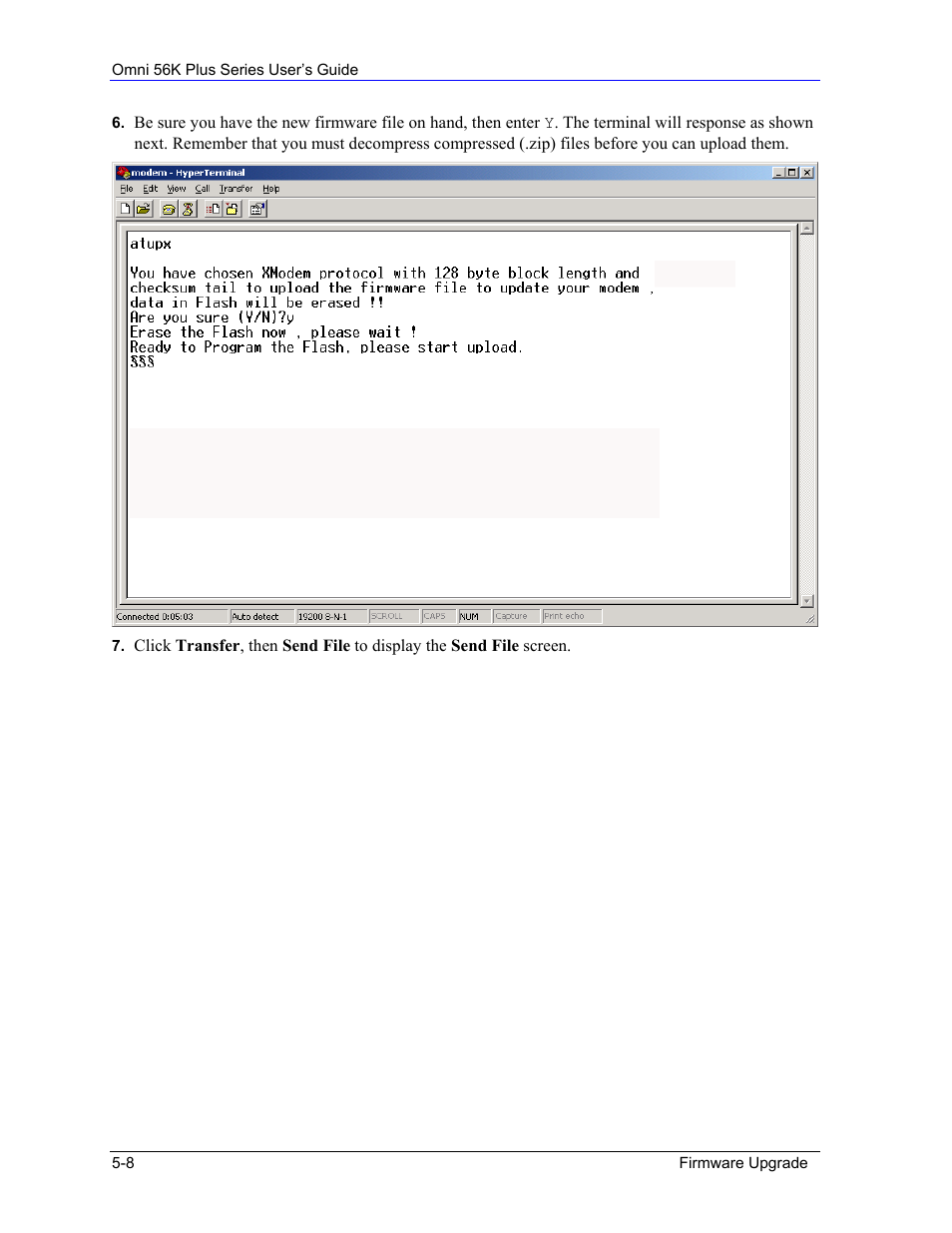 ZyXEL Communications 56K Plus Series User Manual | Page 62 / 66