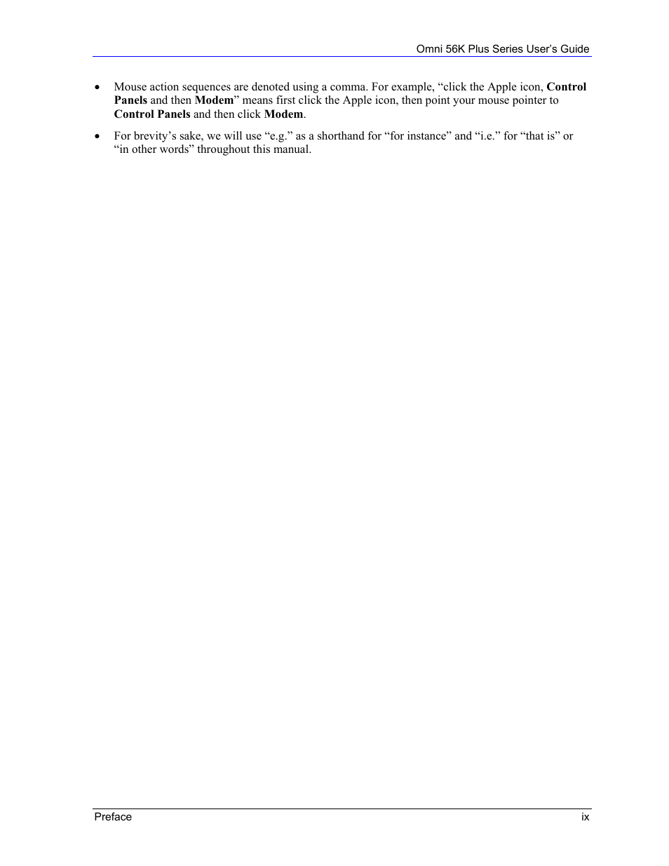 ZyXEL Communications 56K Plus Series User Manual | Page 9 / 66