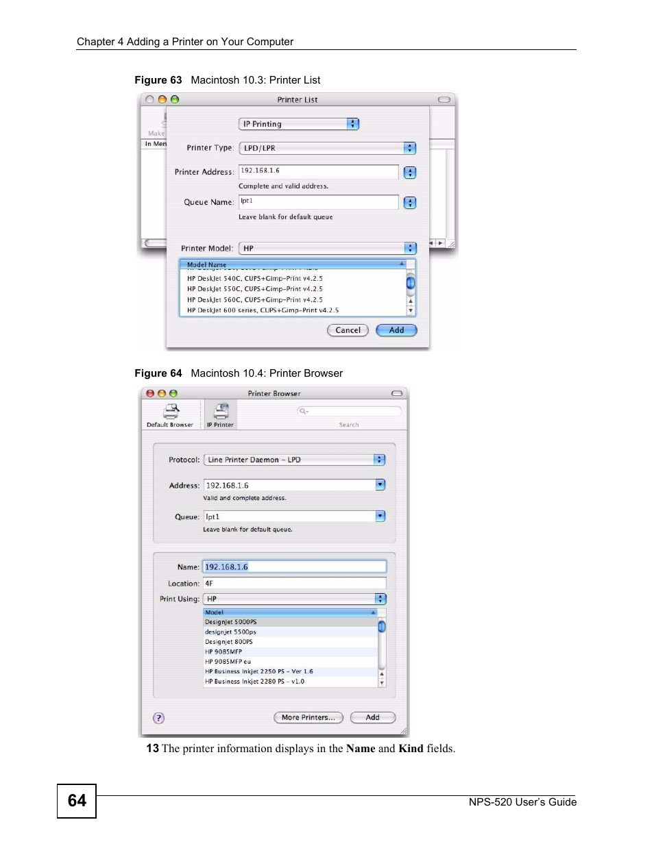 ZyXEL Communications NPS-520 User Manual | Page 64 / 112